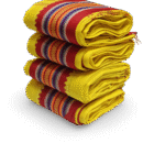 Yellow with Red Border