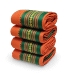 Orange with light Green